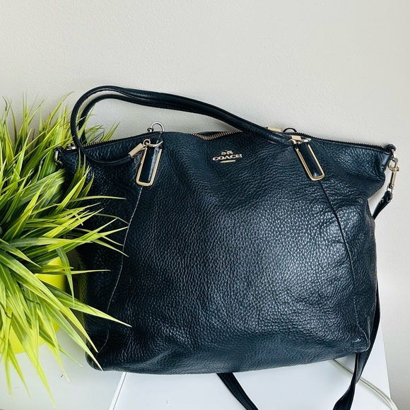 🎠Coach | XL Leather Coach Bag - Picture 10 of 16